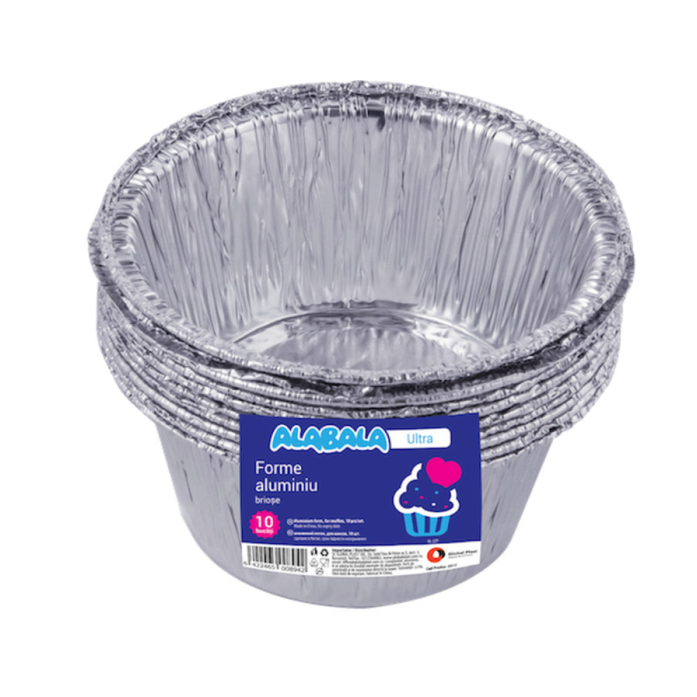 Forme Aluminiu pentru Brioșe 100/set