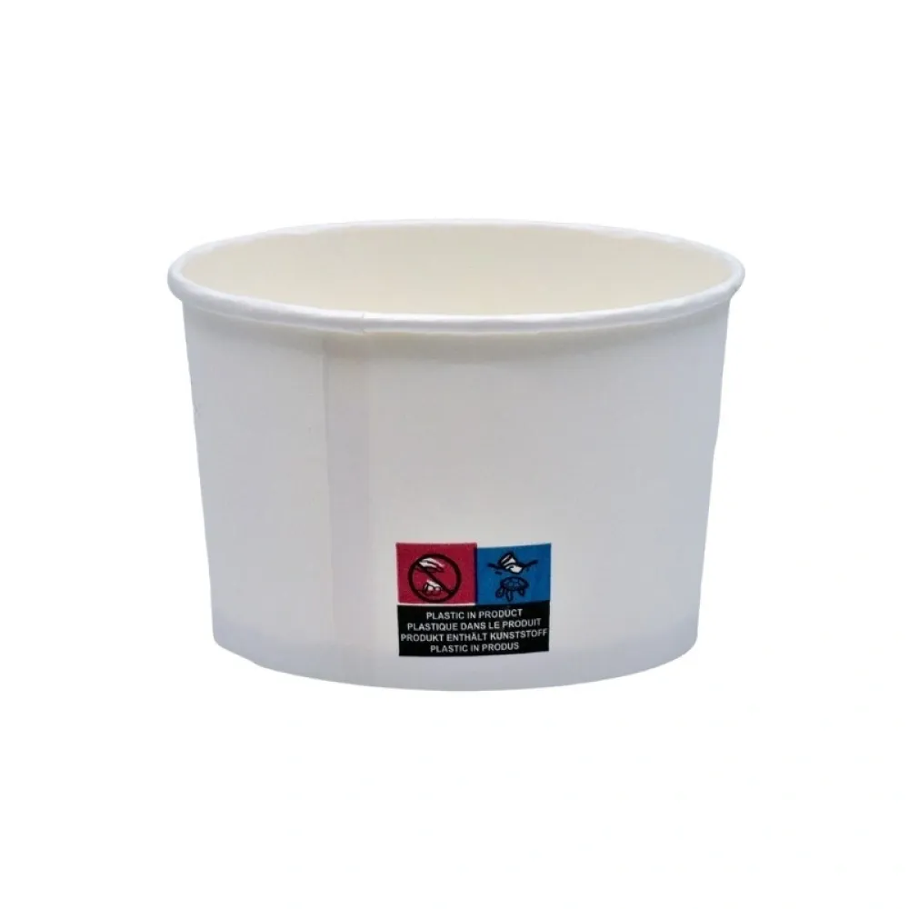 Bol supa carton alb 16oz 50 buc/set