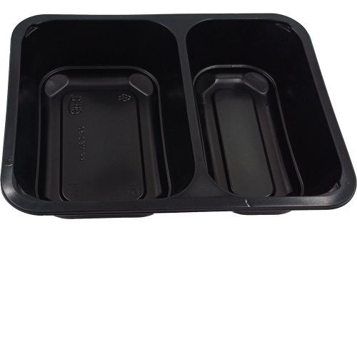 Tăvițe negre bicompartimentate cod TN2TT Tăvițe negre bicompartimentate cod TN2TT