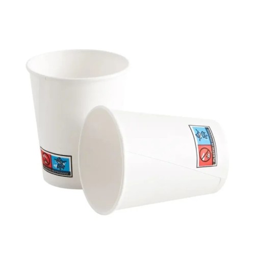 Pahare carton albe 7oz 50/set